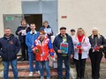 Волонтеры-общественники поздравили раненых в День Победы