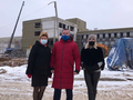 Мониторинг строительства новой школы