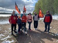 Члены Общественной палаты городского округа Солнечногорск приняли участие в забеге «Факел Победы»