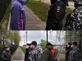 Патрулирование мест отдыха и улиц города, с целью выявления нарушителей режима самоизоляции.