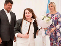 Мария Захарова и Владимир Слепцов наградили волонтеров Подмосковья