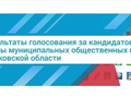 Опубликованы результаты голосования за кандидатов в члены Общественной палаты