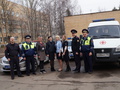 Общественники и полицейские сдали кровь