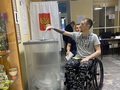 Маломобильные граждане голосуют наравне со всеми
