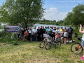 В День очистки водоемов общественники провели акцию по очистке озера Сенеж