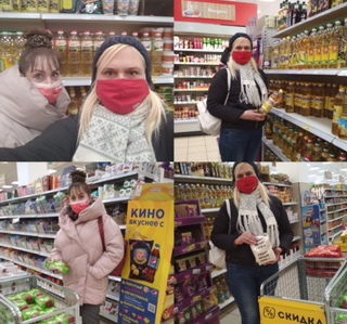 Члены Общественной палаты проводят мониторинг цен на продукты питания в магазинах округа