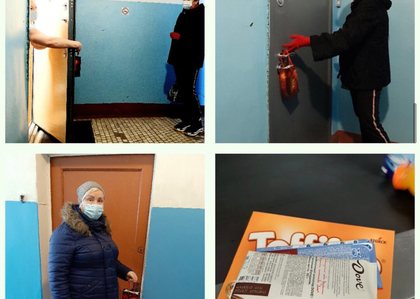 Общественники провели акцию "Подарок соседу"