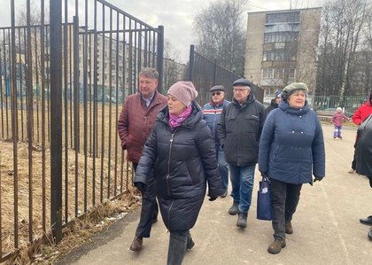 19 марта, проведена встреча с жителями микрорайона Рекинцо