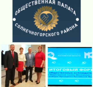 Общественные наблюдатели Общественной палаты Солнечногорского района приняли участие в итоговом форуме