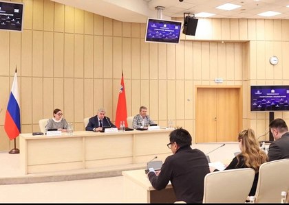 председатель Общественной палаты городского округа Солнечногорск Сергей Митряшин принял участие в  пленарном заседании Общественной палаты МО