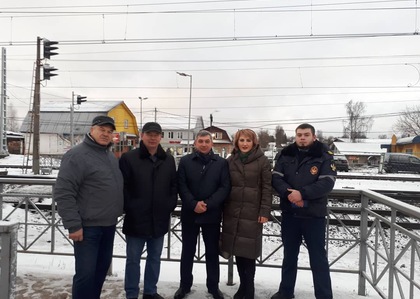 Общественный контроль проблемных мест и участков РЖД на станции Поваровка