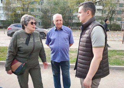 Участие членов Общественной палаты городского округа Солнечногорск в обходе территории
