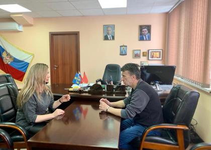 Обсудили совместную работу с руководителем ТУ Луневское