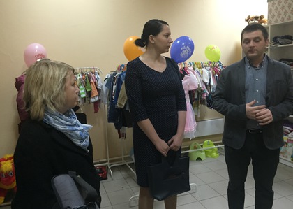Председатель палаты поздравила движение "Дари добро" с новосельем